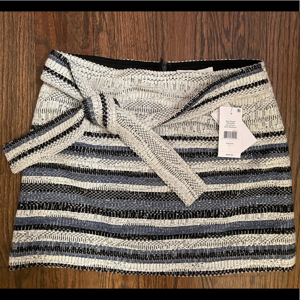 Blue, Black, & White Skirt